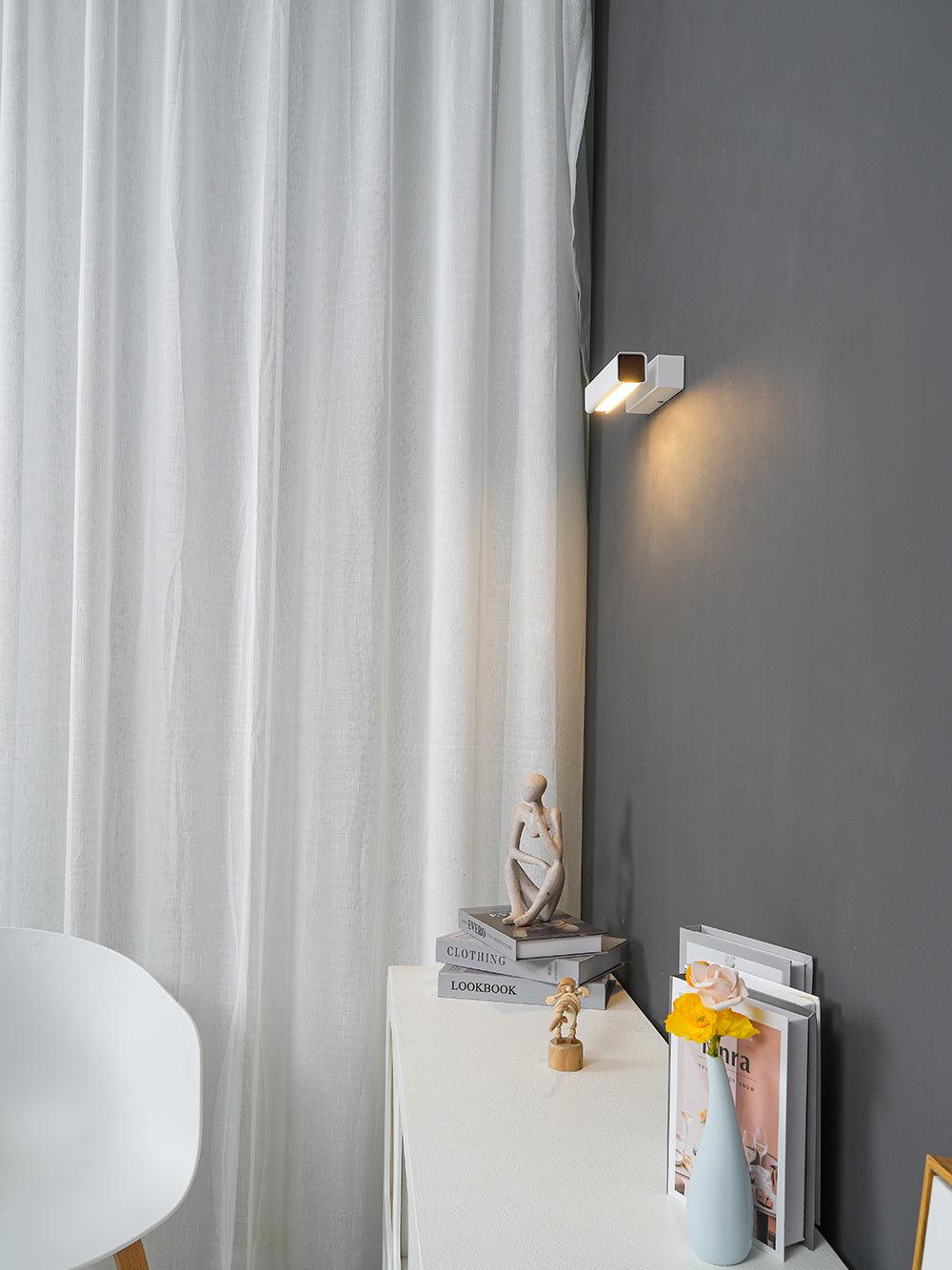 Wall Lamp Adjustable Aluminum Light for Bedroom and Living Room