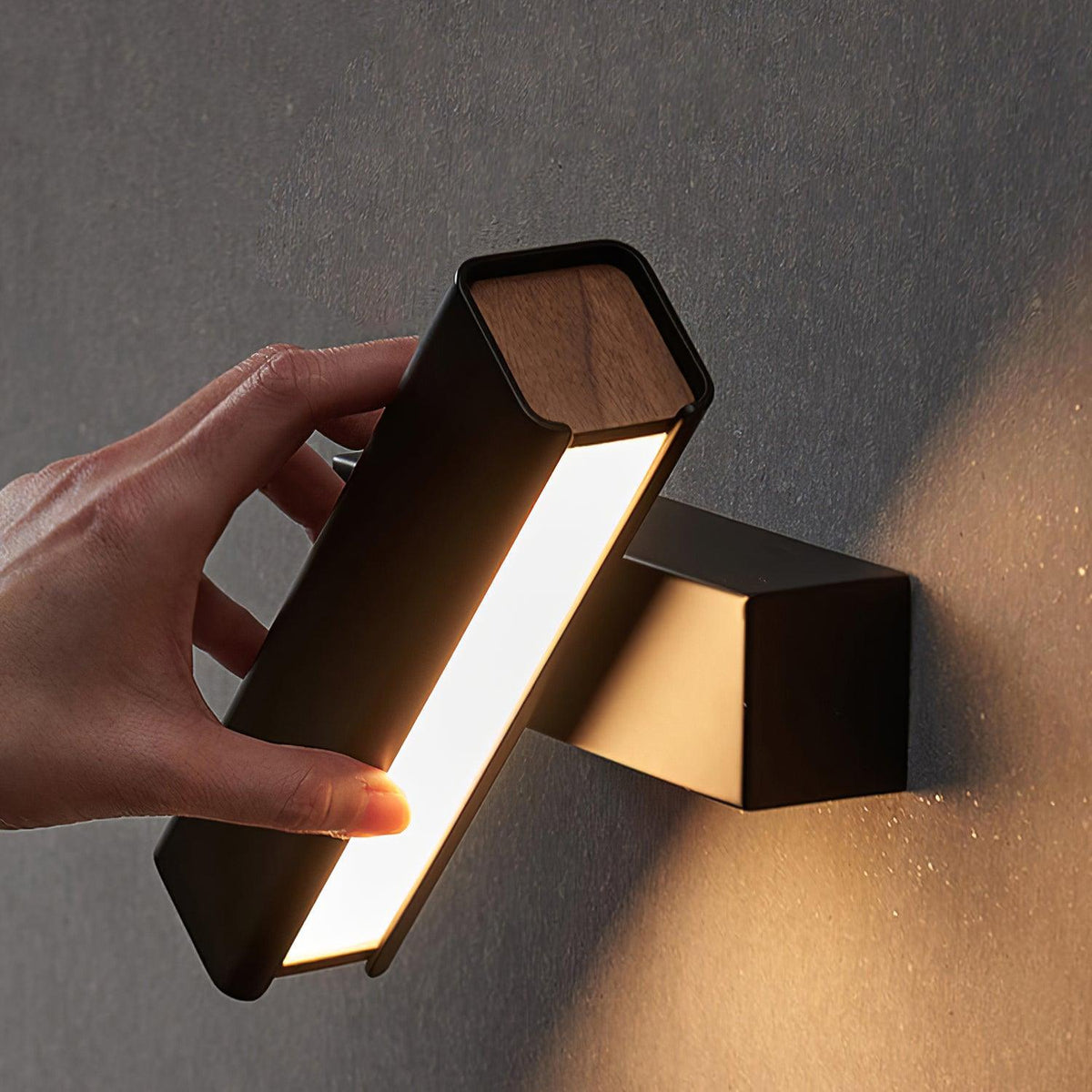 Wall Lamp Adjustable Aluminum Light for Bedroom and Living Room