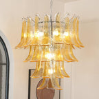 Kristy Layered Glass Chandeliers
