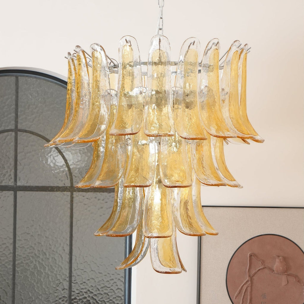 Kristy Layered Glass Chandeliers