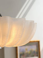 Aurora Ceiling Lamp Murano Blown Glass Shell Inspired