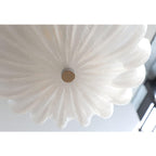 Aurora Ceiling Lamp Murano Blown Glass Shell Inspired