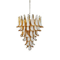Alsorisra Postmodern Luxury Petal Glass Chandelier