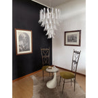 Alsorisra Postmodern Luxury Petal Glass Chandelier