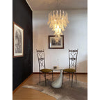 Alsorisra Postmodern Luxury Petal Glass Chandelier