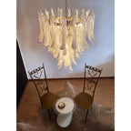Alsorisra Postmodern Luxury Petal Glass Chandelier
