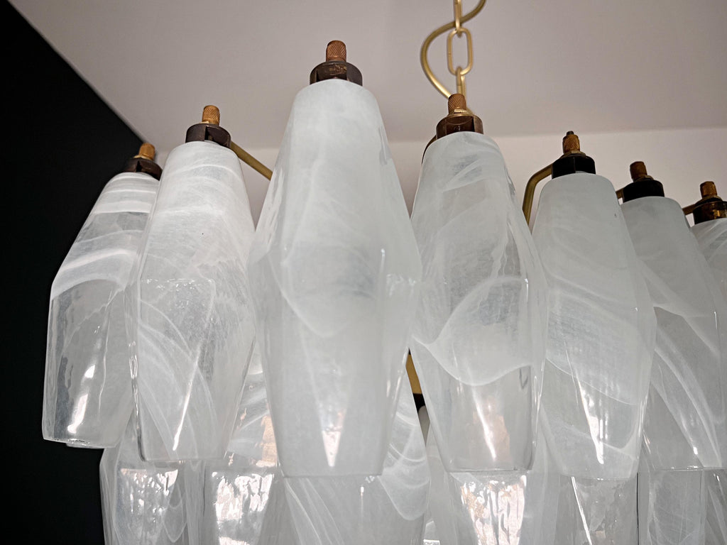 Ardoriel Postmodern Luxury Poliedri Alabaster Chandelier