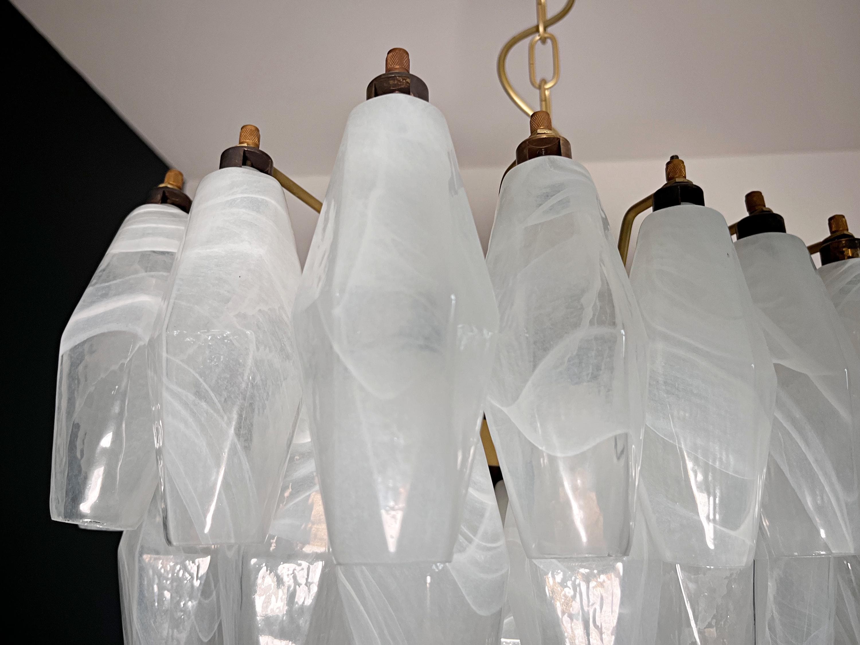 Ardoriel Postmodern Luxury Poliedri Alabaster Chandelier