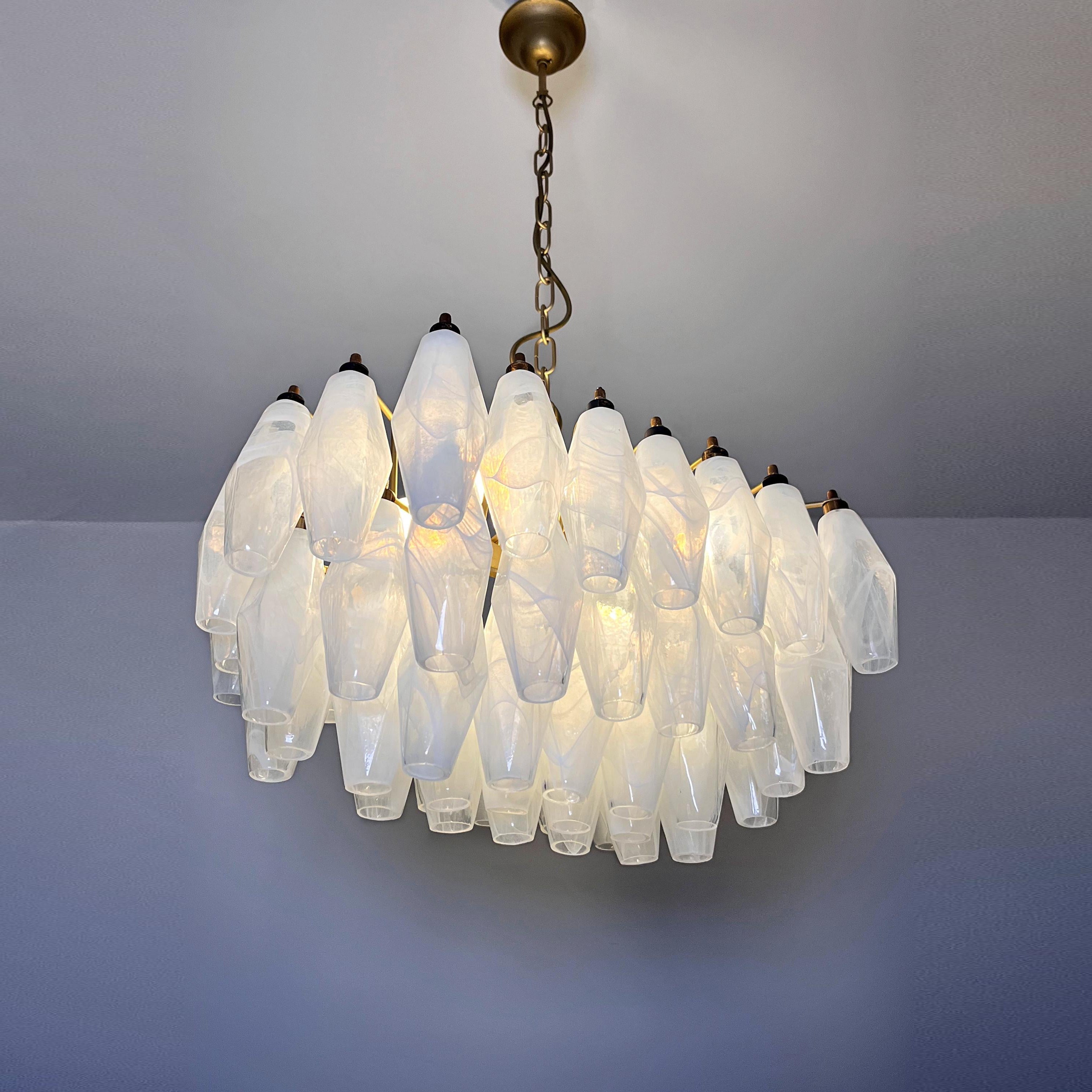 Ardoriel Postmodern Luxury Poliedri Alabaster Chandelier