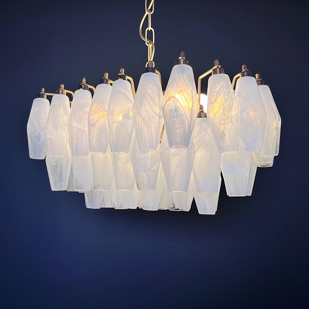 Ardoriel Postmodern Luxury Poliedri Alabaster Chandelier