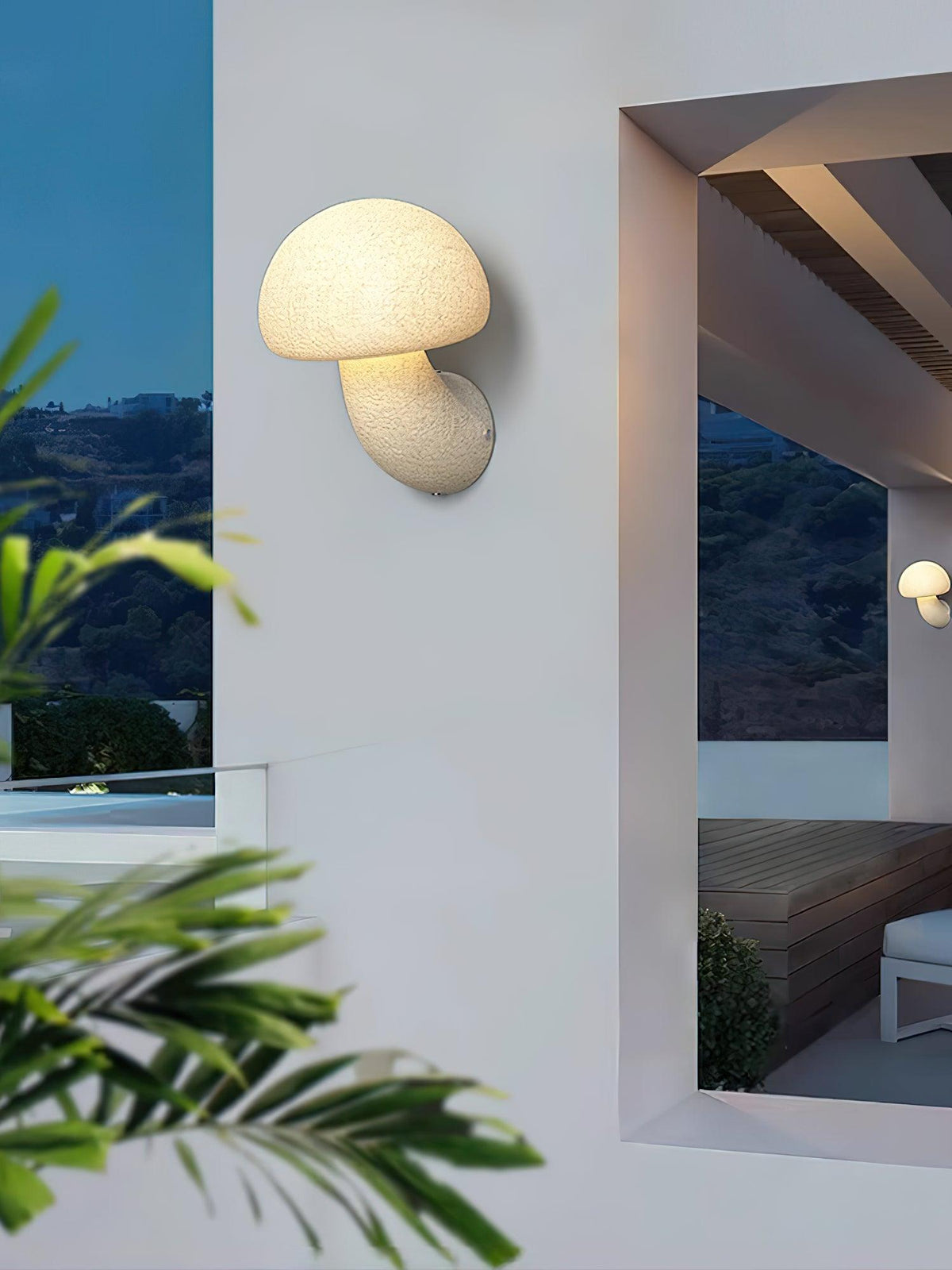 Orshaisra Premium Nordic Art Plug-in Resin Wall Lamp