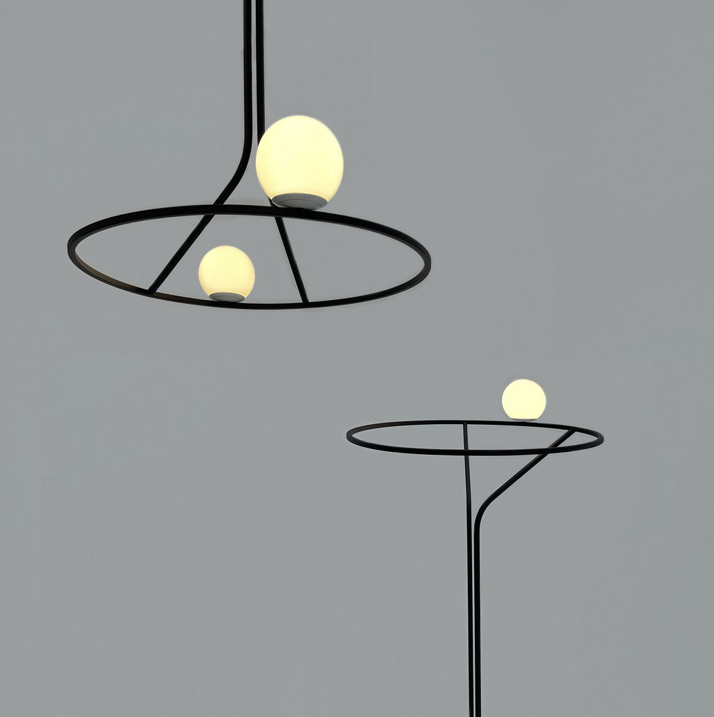 Ilthael Modern Minimalist Brass Glass Chandelier