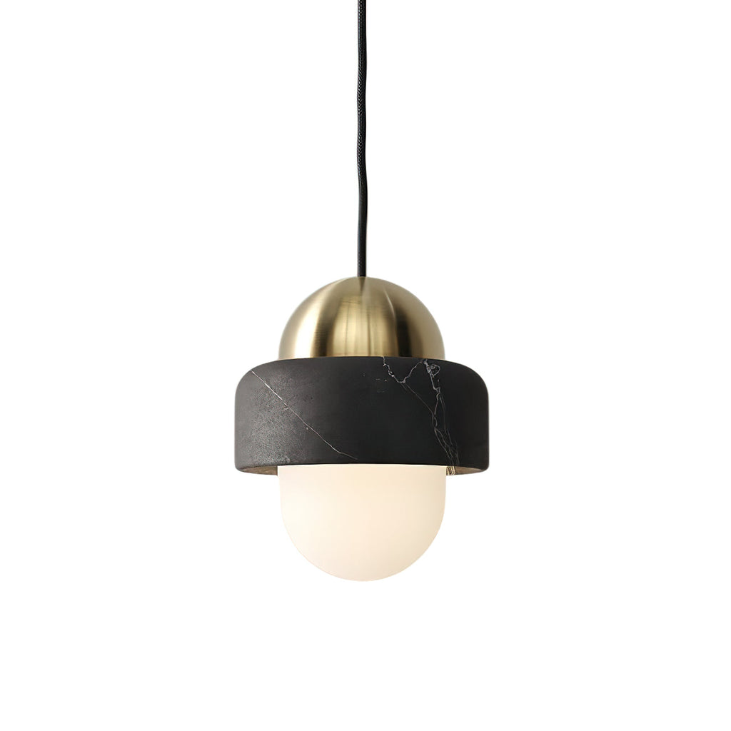 Elliren Modern Minimalist Marble Glass Pendant Lamp