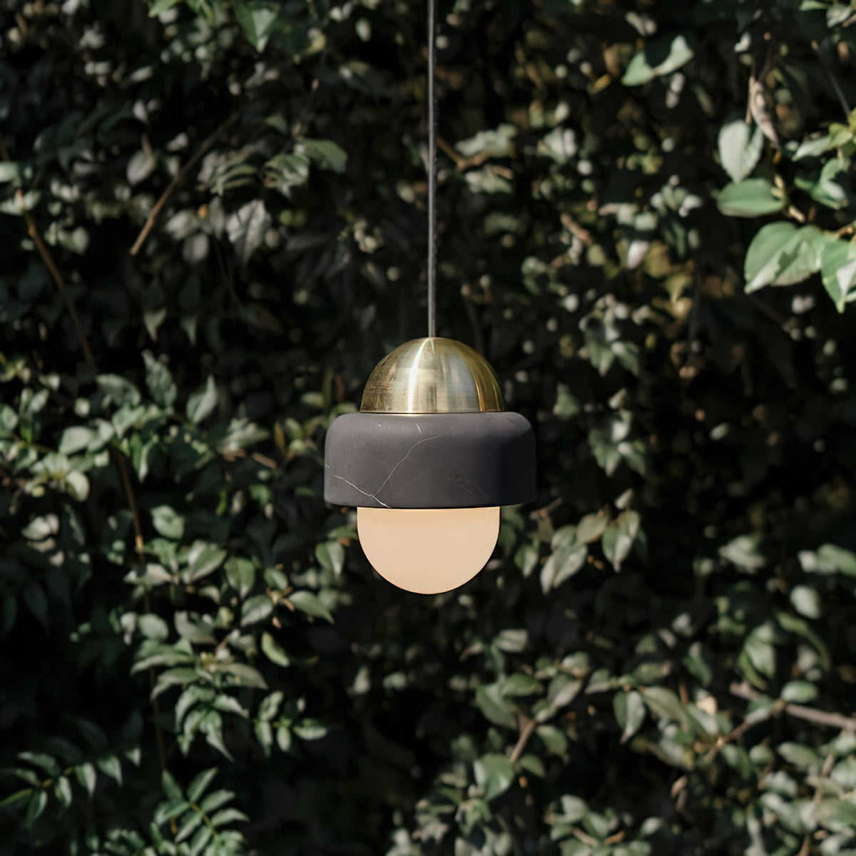 Elliren Modern Minimalist Marble Glass Pendant Lamp