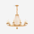 Naples Chandelier Crystal Iron Rustic Modern