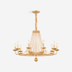 Naples Chandelier Crystal Iron Rustic Modern