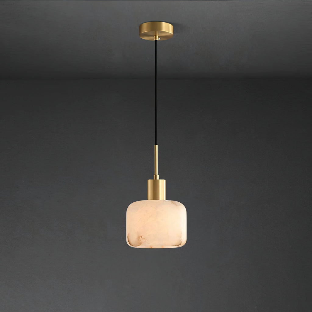 Eliriel Natural Small Alabaster Pendant Light