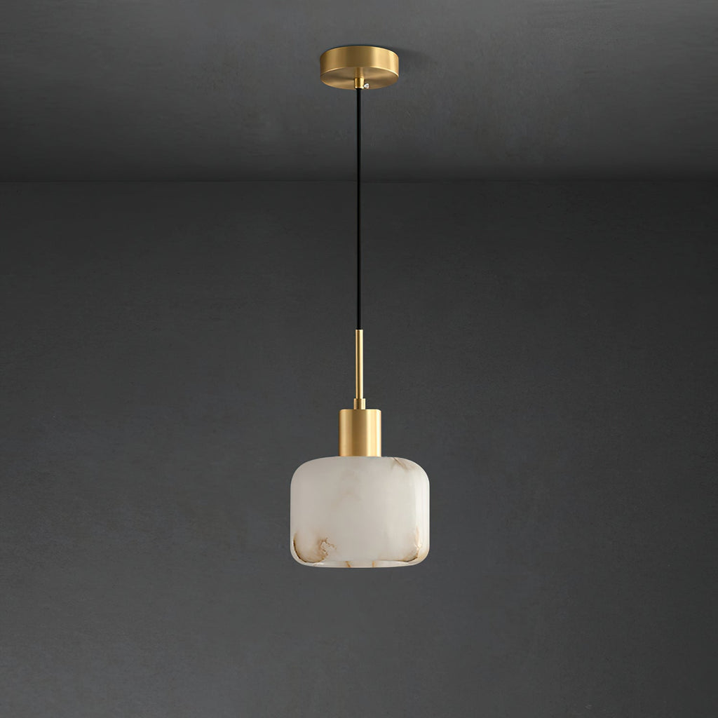 Eliriel Natural Small Alabaster Pendant Light