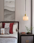 Eliriel Natural Small Alabaster Pendant Light