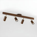 Solara Ceiling Lamp Natural Wood Beam with Spotlight - image 26