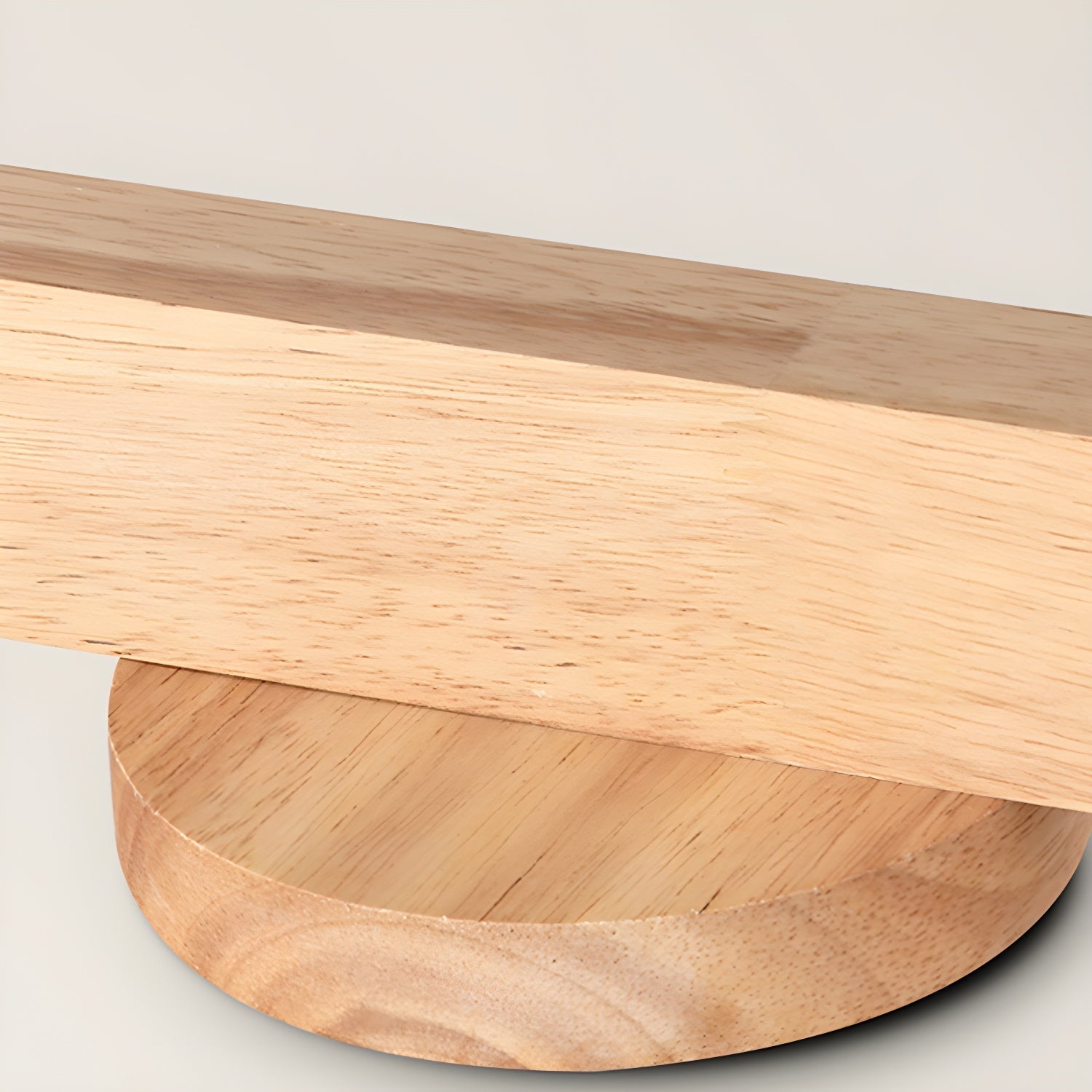 Solara Ceiling Lamp Natural Wood Beam with Spotlight - image 16