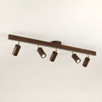 Solara Ceiling Lamp Natural Wood Beam with Spotlight - image 24