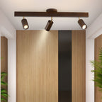 Solara Ceiling Lamp Natural Wood Beam with Spotlight - image 42