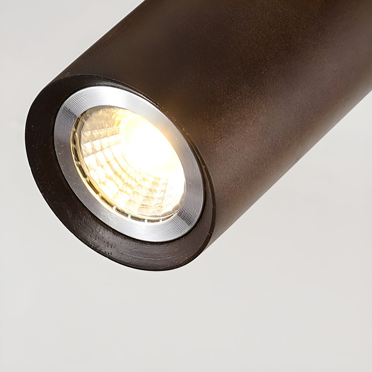 Solara Ceiling Lamp Natural Wood Beam with Spotlight - image 15