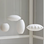 Ritta  Pendant Light Bubble Mulberry Silk