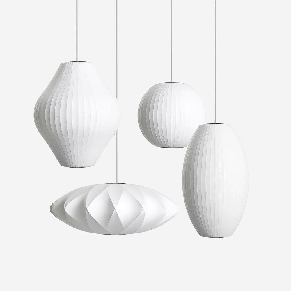 Alvaris White Modern Pendant Light