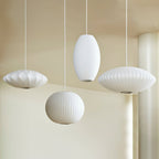 Solarnce Silk & Steel Pendant Lamp