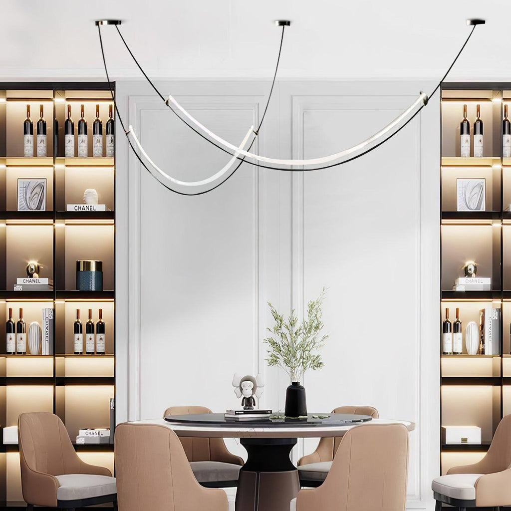 Arisha Curved LED Pendant Light