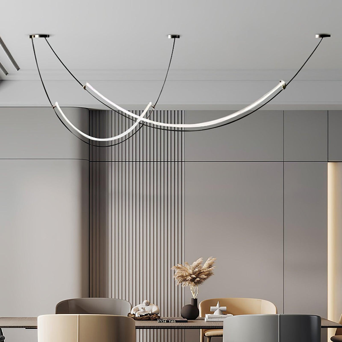 Arisha Curved LED Pendant Light