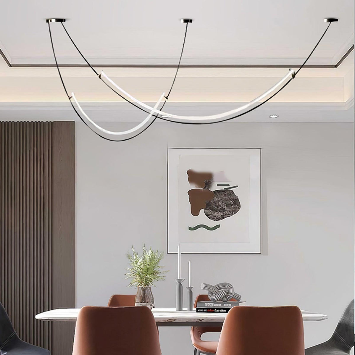 Arisha Curved LED Pendant Light