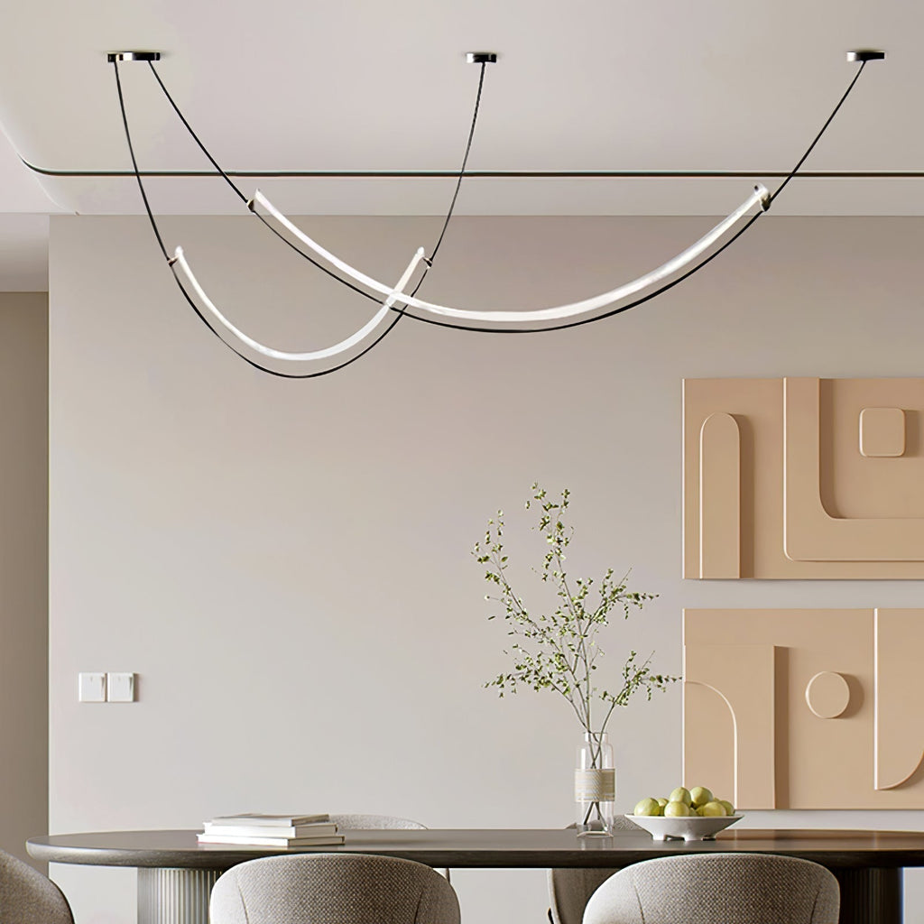 Arisha Curved LED Pendant Light