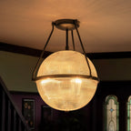 Atale Modern Minimalist Glass Ceiling Lamp