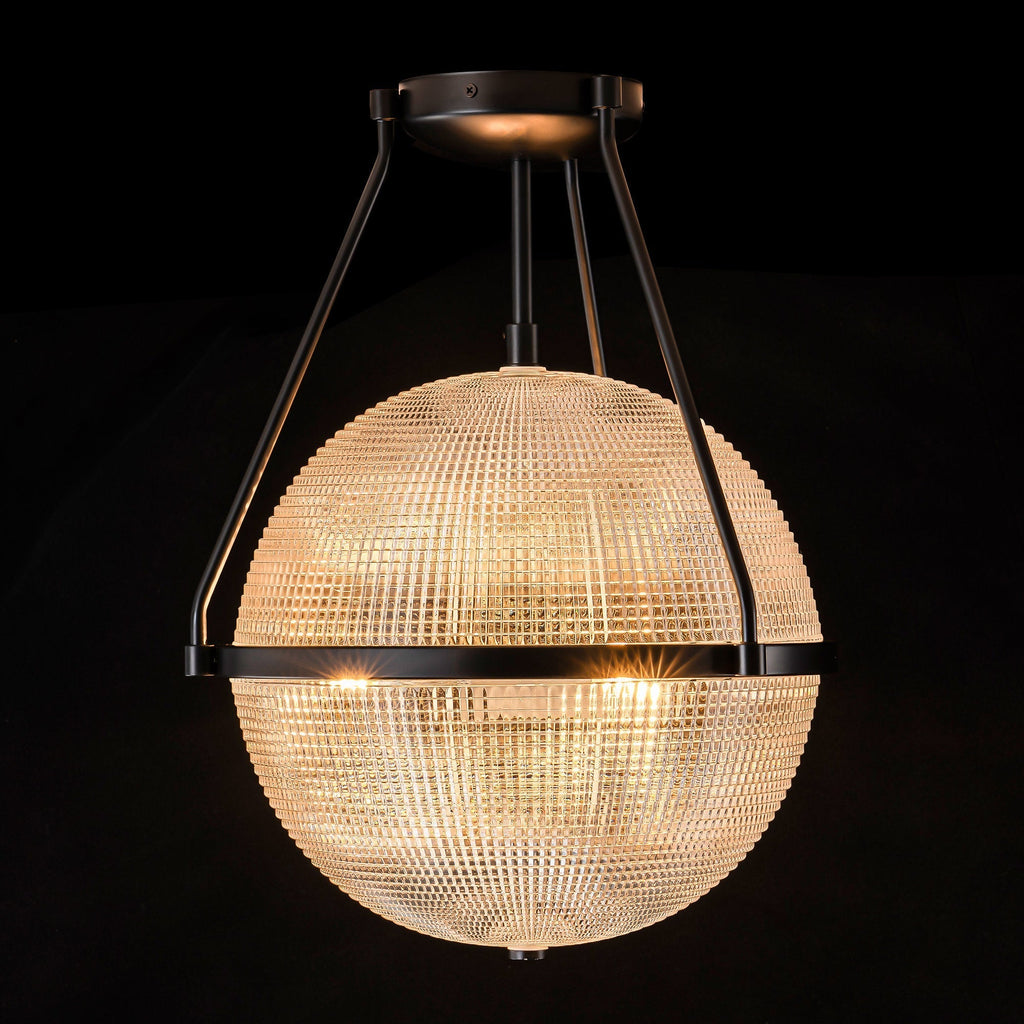 Atale Modern Minimalist Glass Ceiling Lamp