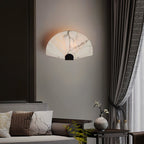 Aurelia Minimalist Alabaster Wall Light