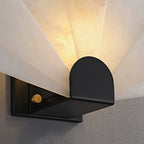 Aurelia Minimalist Alabaster Wall Light