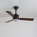 Zeyra Modern Wood Ceiling Fan Light