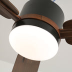 Zeyra Modern Wood Ceiling Fan Light