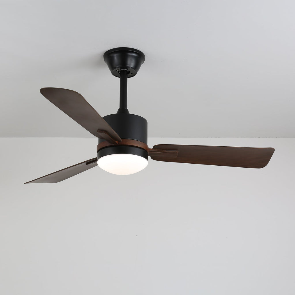 Zeyra Modern Wood Ceiling Fan Light