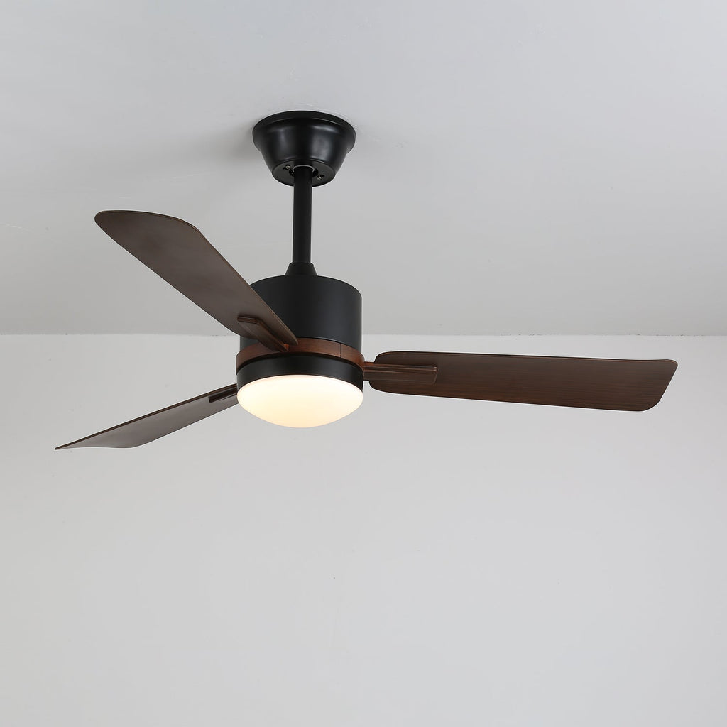 Zeyra Modern Wood Ceiling Fan Light