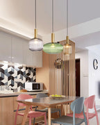 Elara Ribbed Pendant Lamp