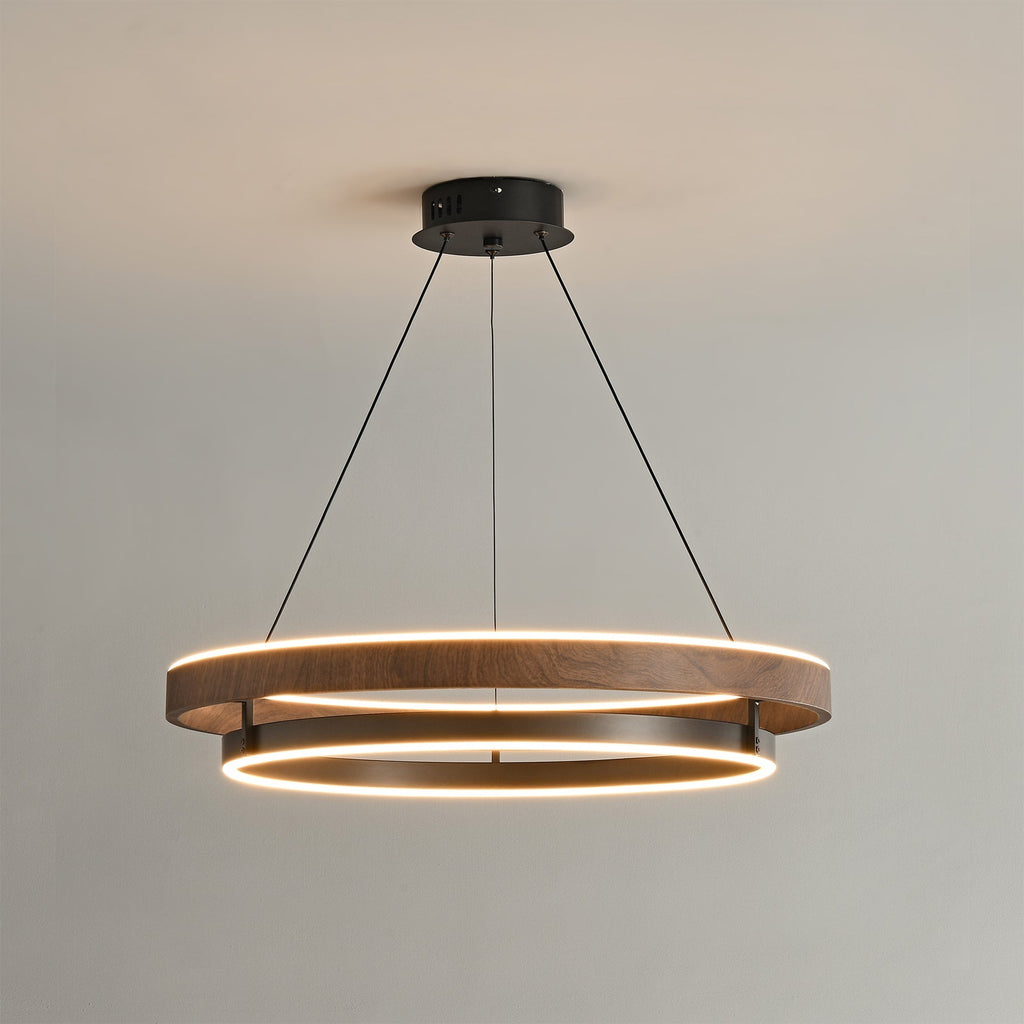 Niseko Chandelier Double Ring Design With LED Glow - image 20