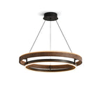 Niseko Chandelier Double Ring Design With LED Glow - image 1