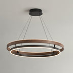 Niseko Chandelier Double Ring Design With LED Glow - image 7