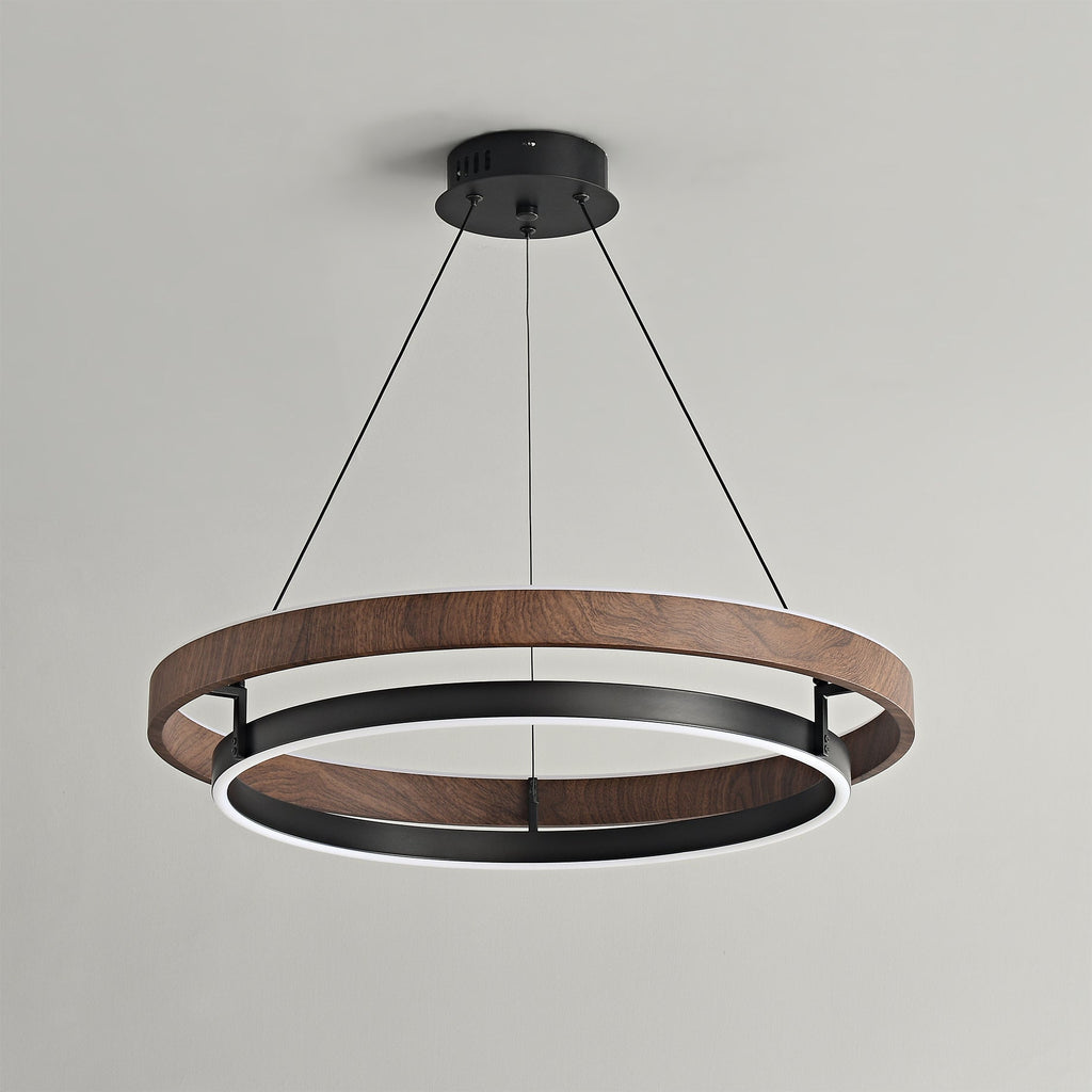 Niseko Chandelier Double Ring Design With LED Glow - image 16