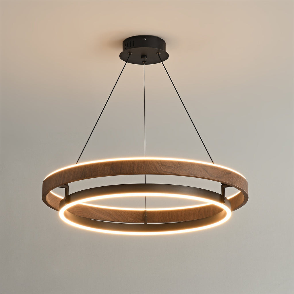 Niseko Chandelier Double Ring Design With LED Glow - image 18