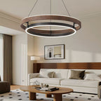 Niseko Chandelier Double Ring Design With LED Glow - image 6